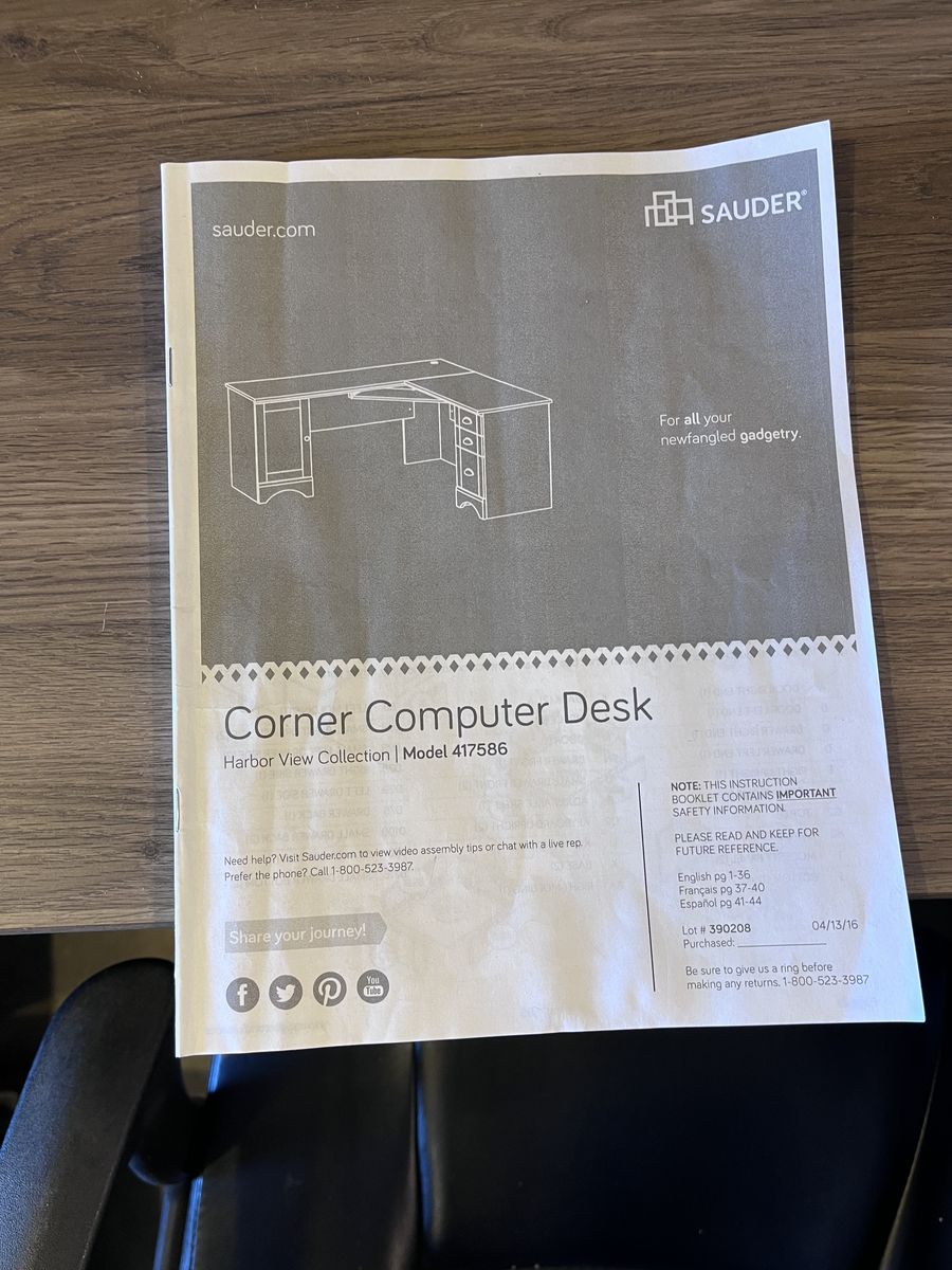 Corner Computer Desk