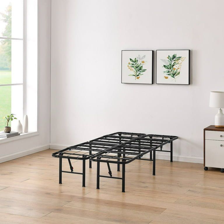 TWIN METAL BED FRAME 75" L x 39" W x14"H