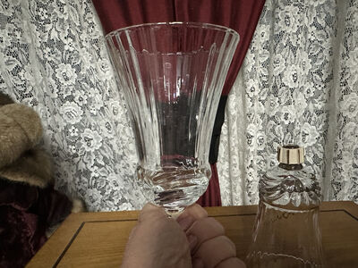 Vintage Pair Tulip Candle Holder Sconces