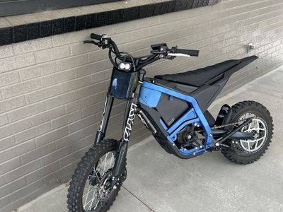 Yozma Electric Dirt Bike - Blue Frame