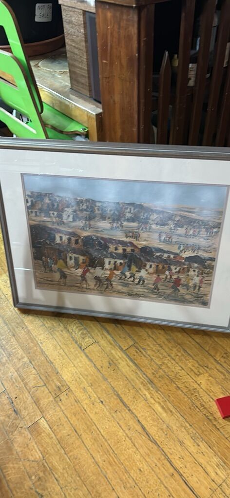 Original Impression Abstract Painting (Township)