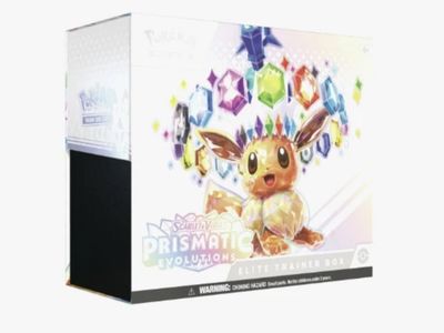 Pokémon TCG: Scarlet & Violet Prismatic Evolutions Elite Trainer Box