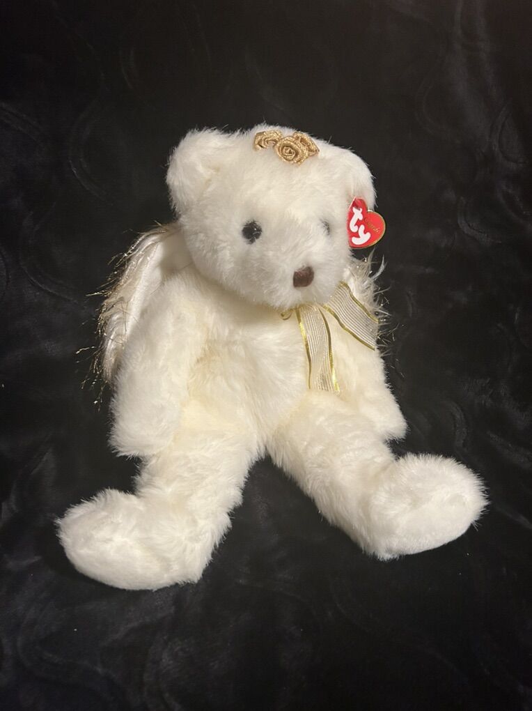 Ty Classic Plush Divine Angel Bear Retired
