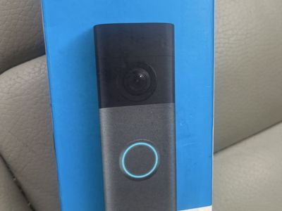 Ring Battery Video Doorbell Wireless Smart Security Camera Satin Nickel with Box