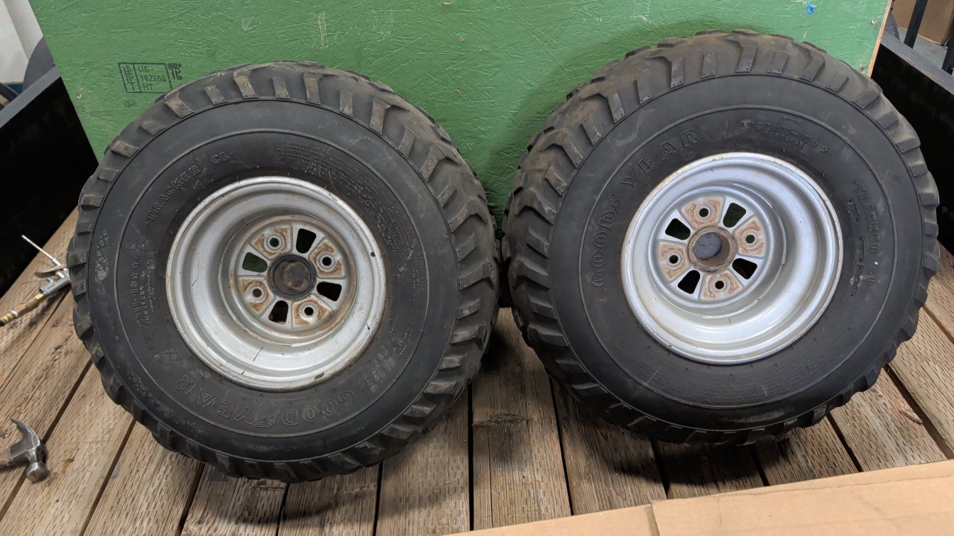 Honda rims and tires