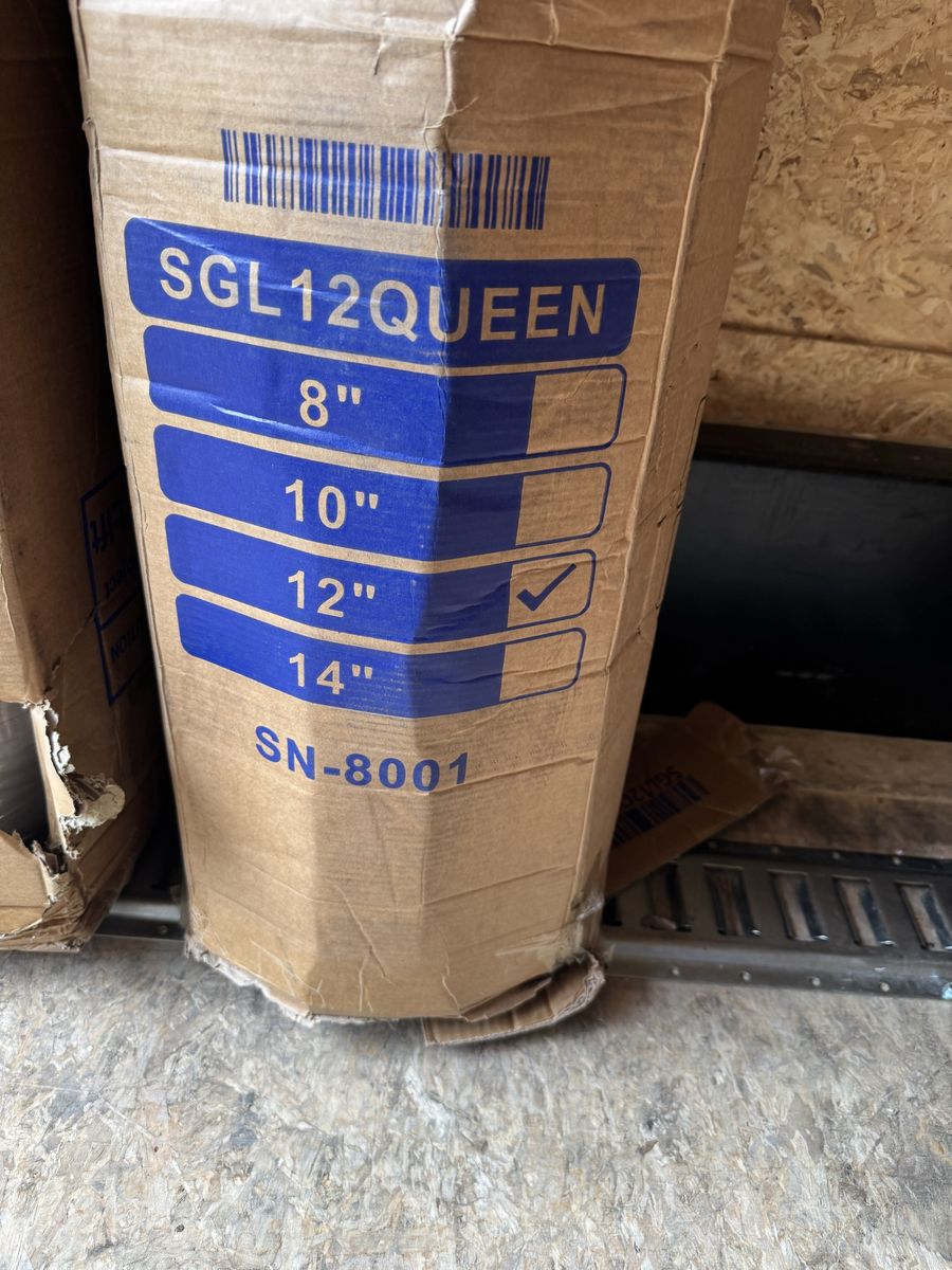 SZSL 12" Queen Size Memory Foam Innerspring Hybrid Mattress in a Box - Pressure Relief