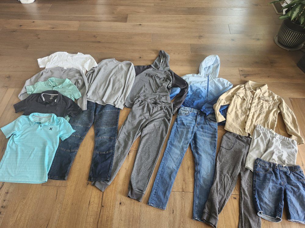 Boys Size 12 Clothes. Shirt. Pants, GAP, Hurley