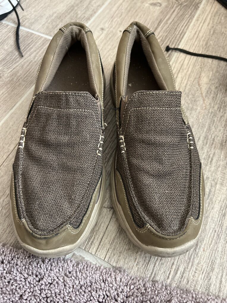 George Mens Canvas Shoes Size 10