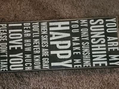 You are my Sunshine decor