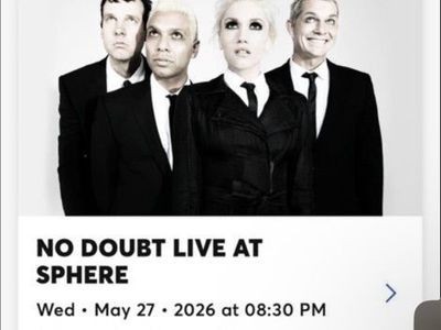 No Doubt Tickets