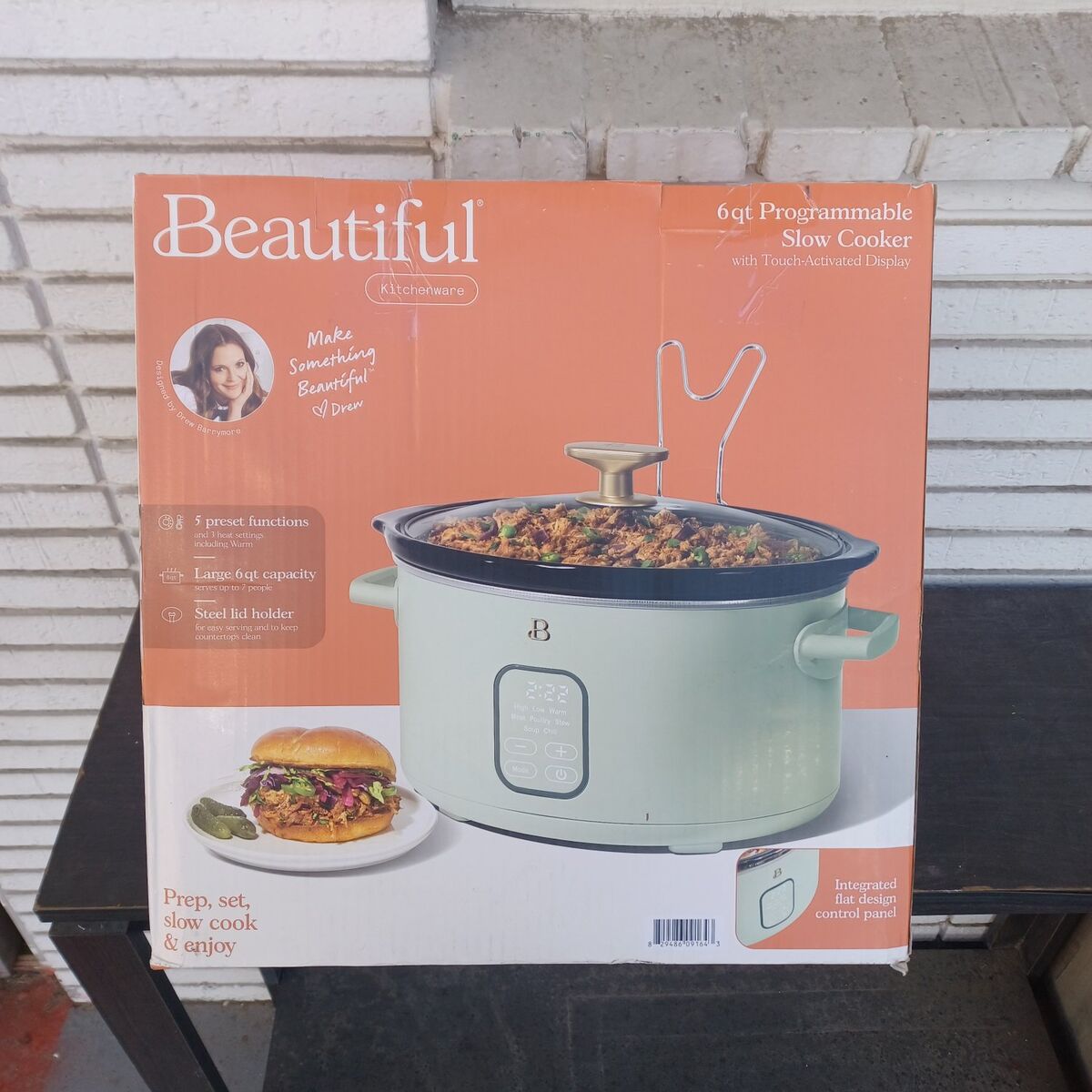 6 quart programmable slow cooker