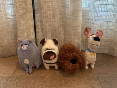 The Secret Life of Pets Plush Toy Set of 4 Characters