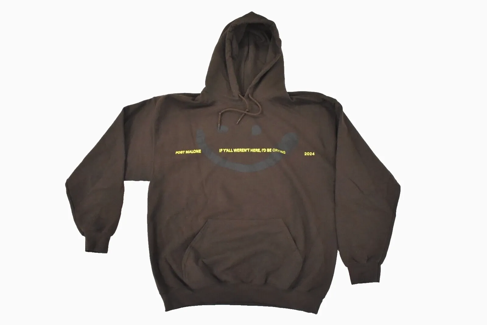 Post Malone Womens If Y'All Weren't Here, I'd Be Crying 2024 Hoodie New