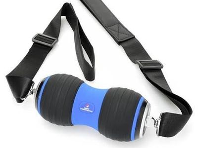Vibe Therapeutics Vibrating Foam Roller with Carrying Strap