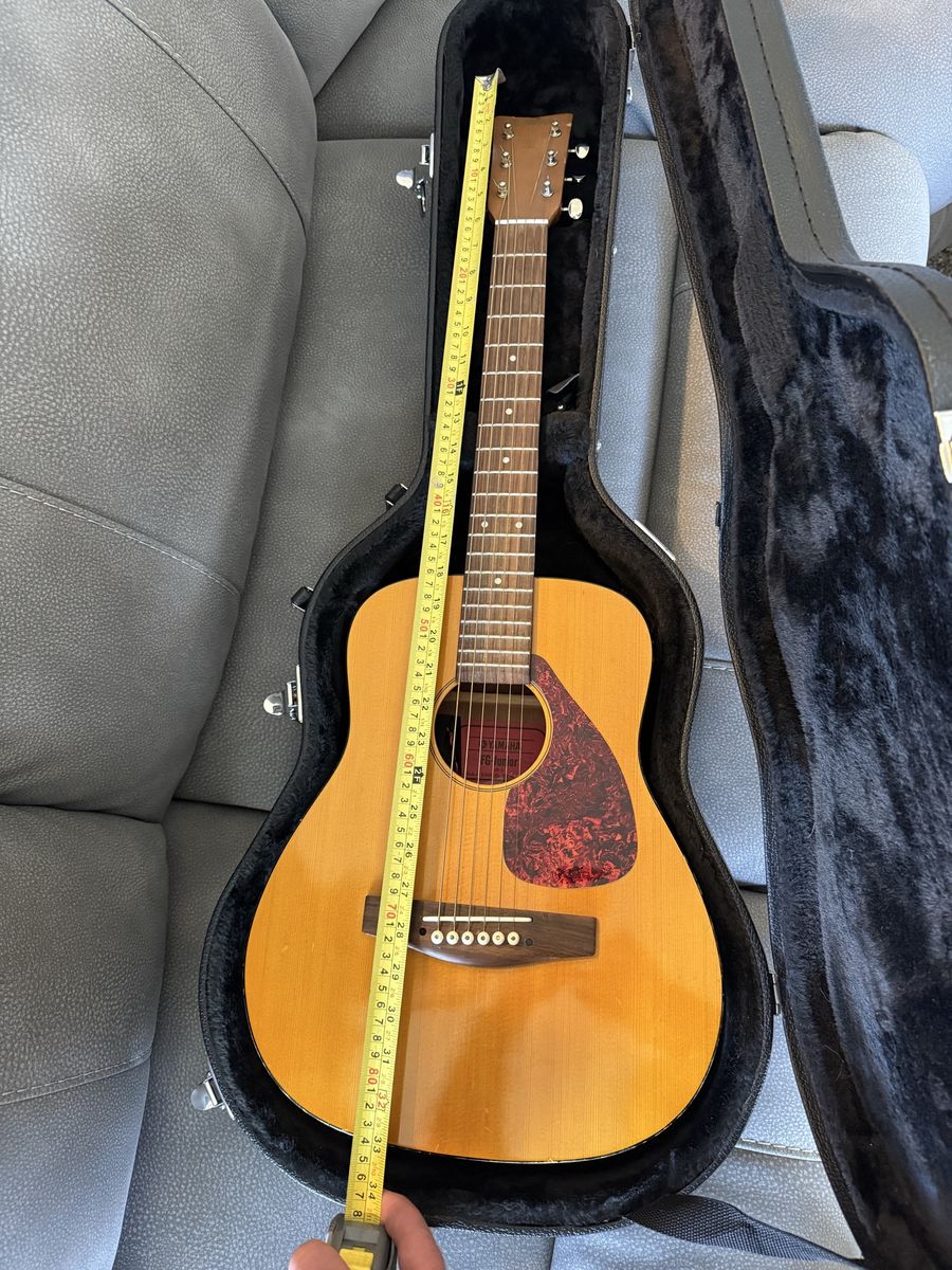 Junior Yamaha guitar and case