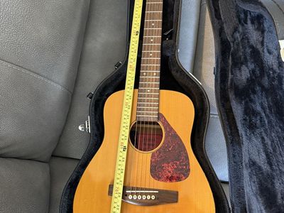 Junior Yamaha guitar and case