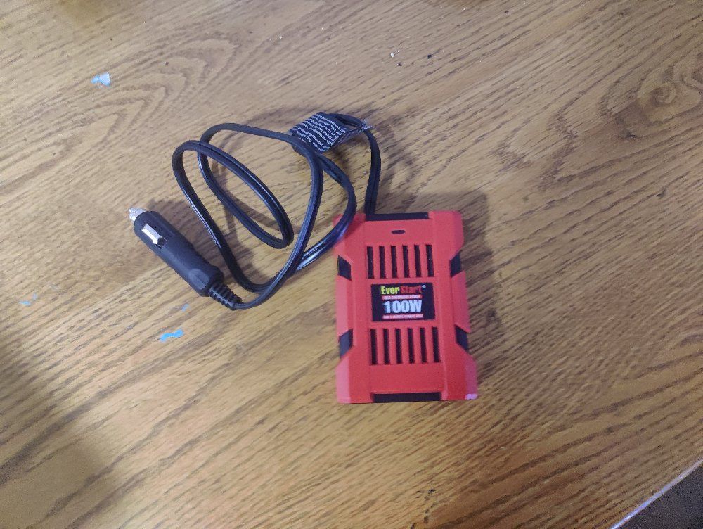 EverStart 100W Power Inverter w/ 2 USB Ports & AC Outlet - Model: 7000MC $25obo
