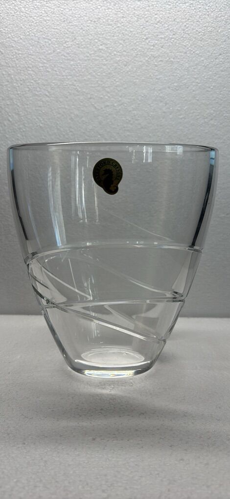 Waterford Crystal Ballet Ribbon Pocket Vase Lead