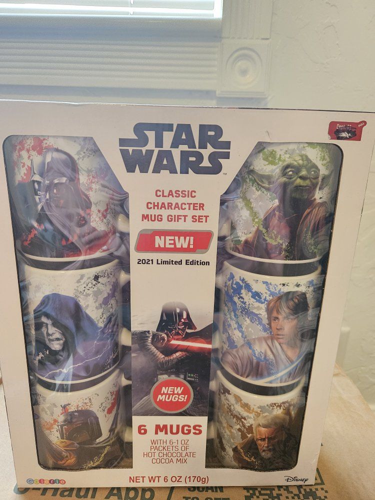 Star Wars Classic Character Mug Gift Set 2021 Limited Edition