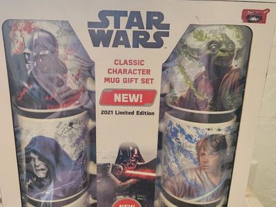 Star Wars Classic Character Mug Gift Set 2021 Limited Edition