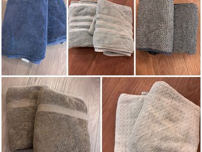 Bath towels $5 per set