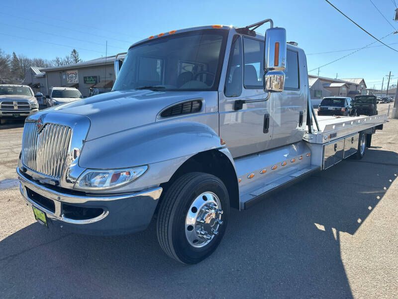 2013 International Crew Cab Rollback - 4300 Durastar 4x2 LoPro with 21' Aluminum century bed