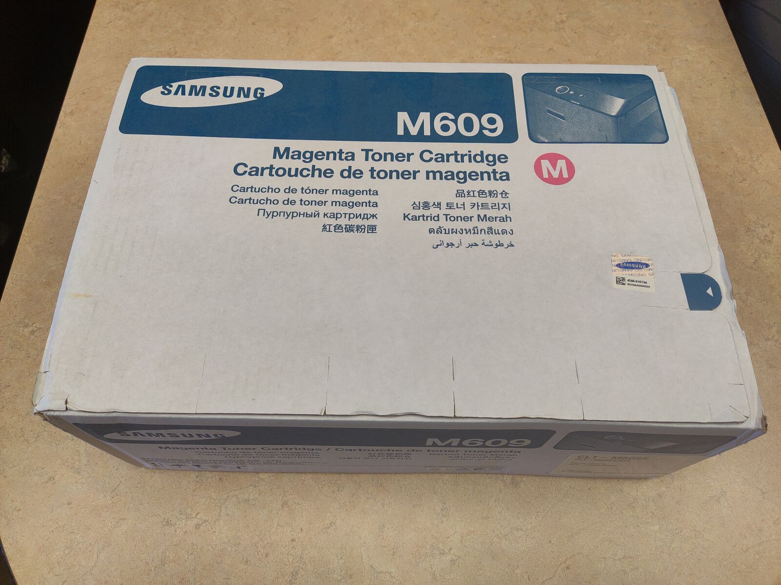Genuine Samsung CLT-M609S Magenta Toner Cartridge FOR CLP-770 / CLP-775 New