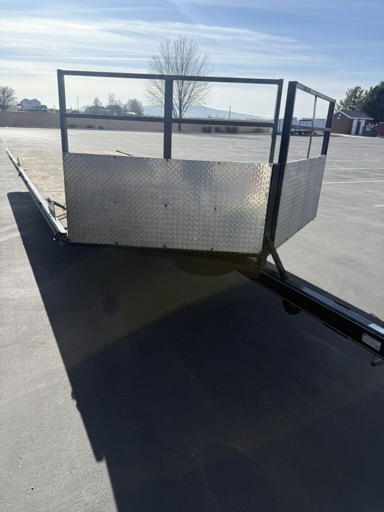 Adams Manufacturing Snowmobile Trailer