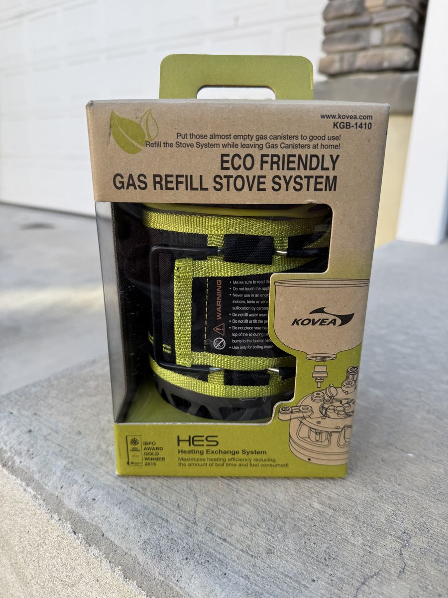 Backpack Cooking Stove