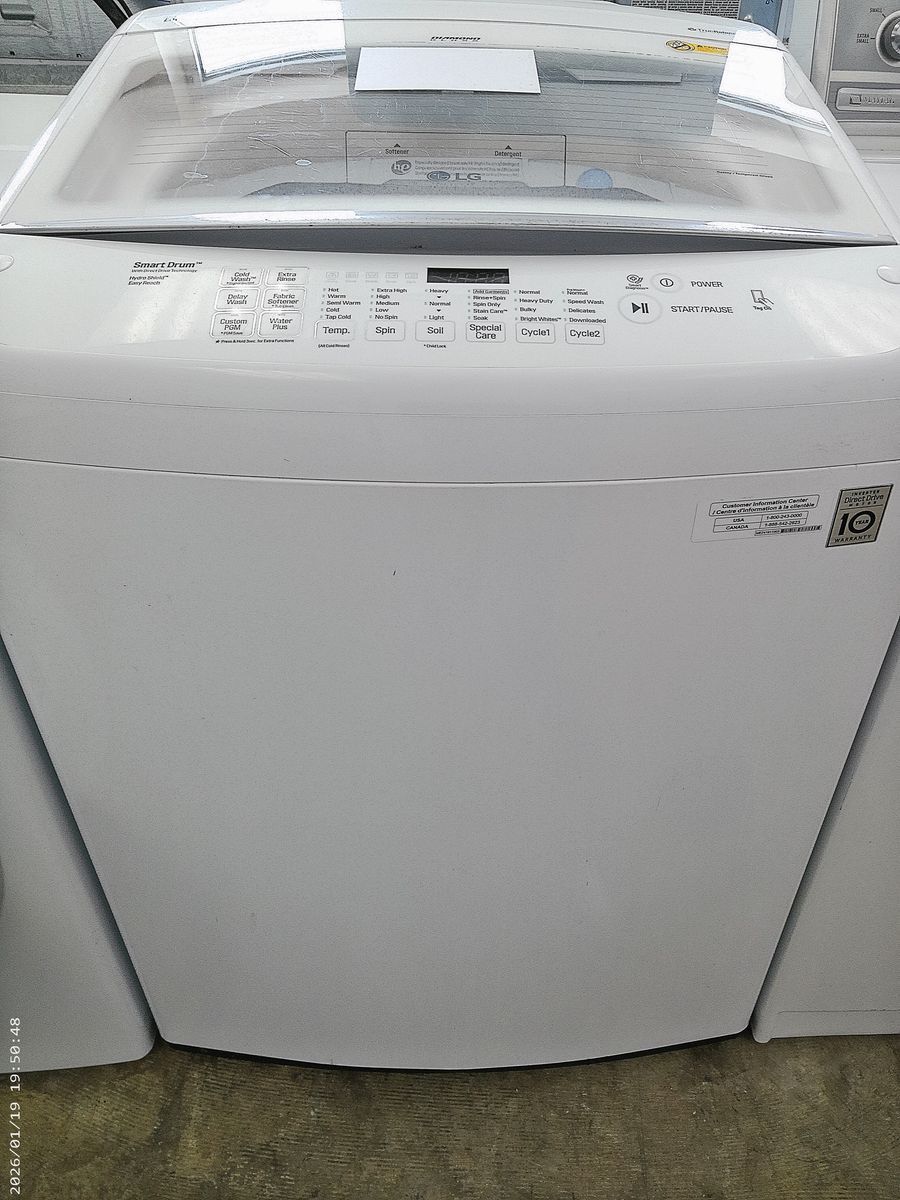 Super Caapacity HE Top Load Washer~90 Day Guarantee