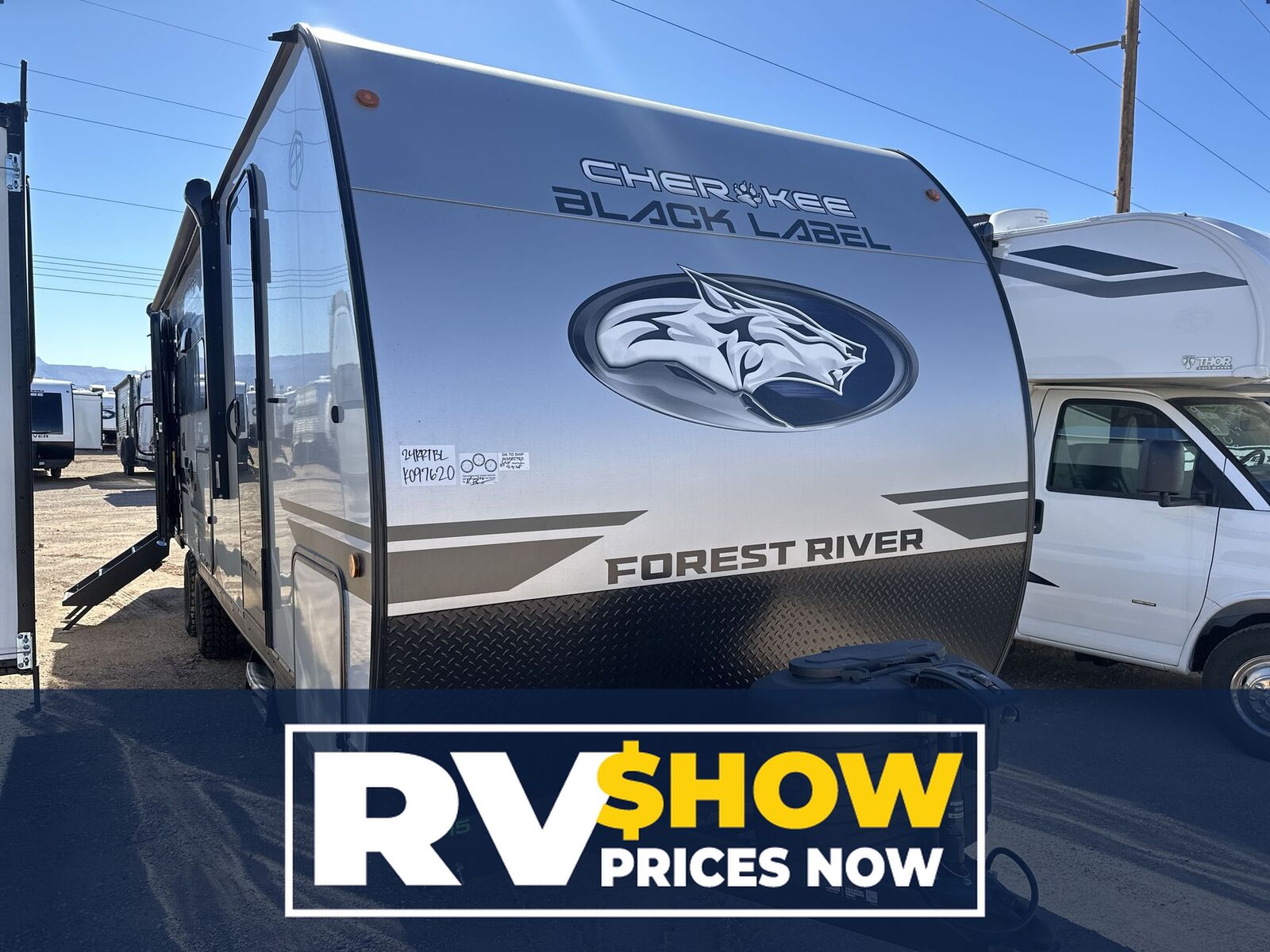 2026 Forest River RV Cherokee Grey Wolf Black Label 24RRTBL