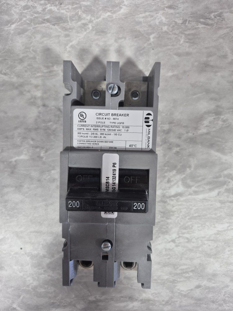 Milbank 200A Breaker