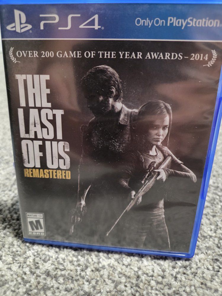 The Last of Us Remastered PS4 PlayStation 4 Video Game M Mature 17+