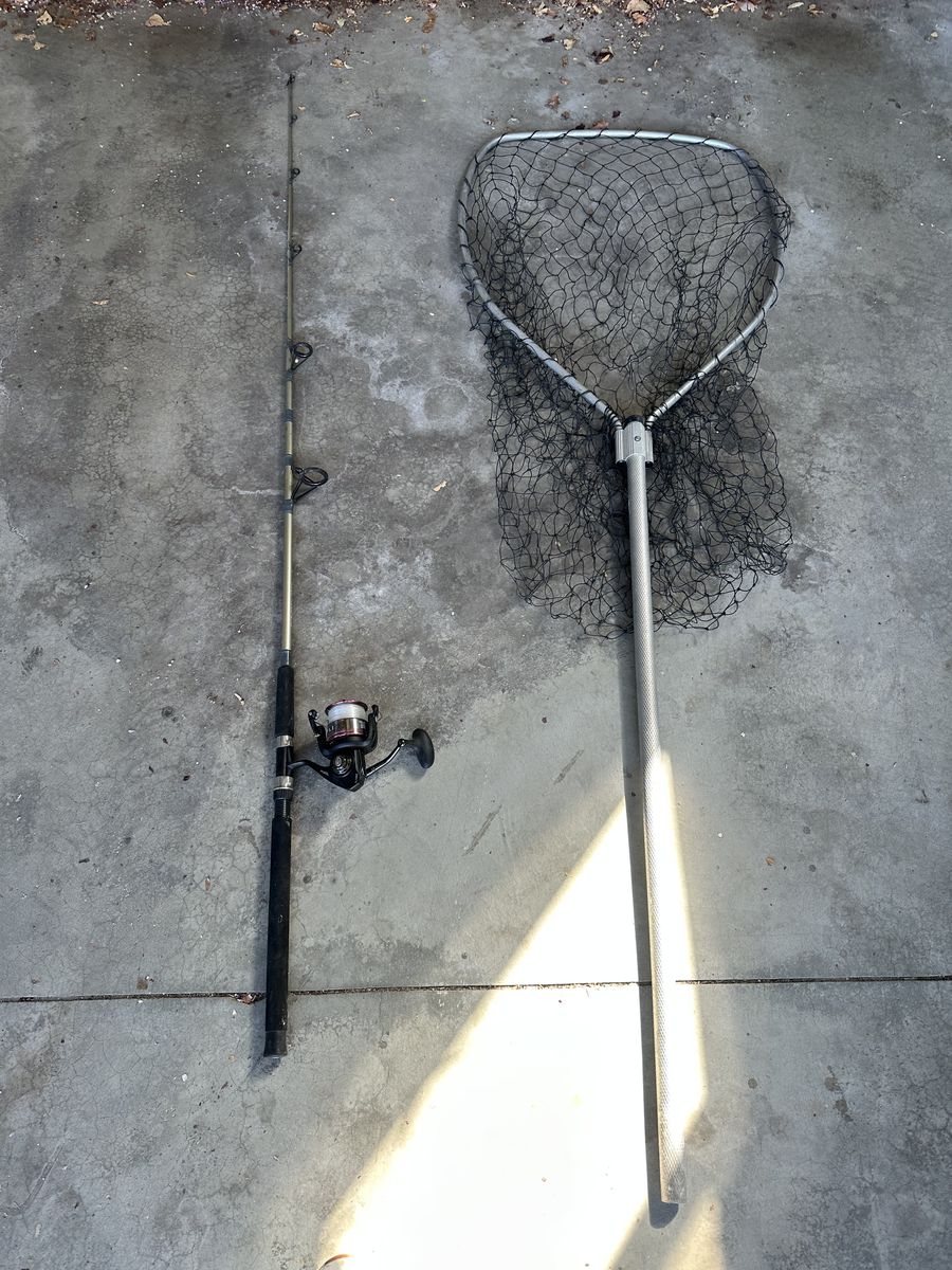 Fishing Pole And Net