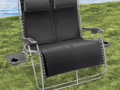 NEW Zero Gravity Loveseat (black)
