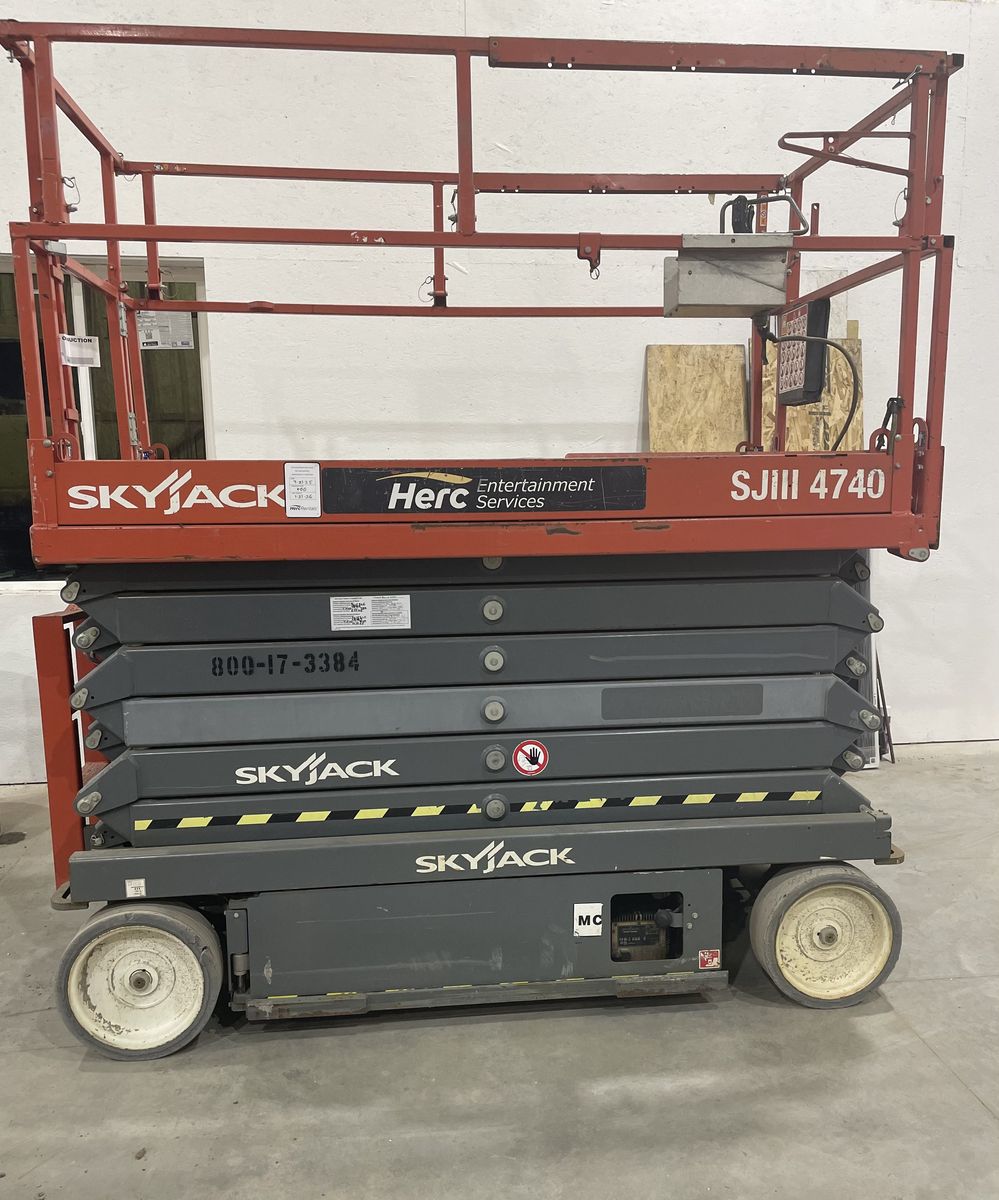 2017 Skyjack SJIII 4740 40' Electric Scissor Lift Manlift Aerial Platform