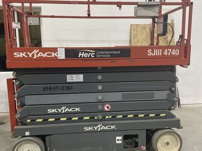 2017 Skyjack SJIII 4740 40' Electric Scissor Lift Manlift Aerial Platform