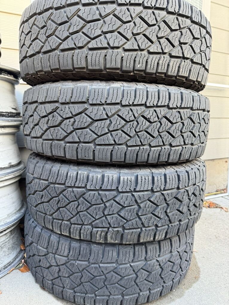Set Of Chevy Tires And Wheels