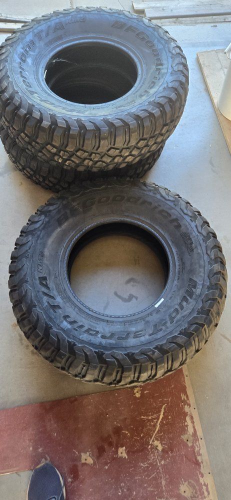 BFGoodrich Mud-Terrain T/A KM3 UTV Tires - Set of 4, Used Off-Road Tires