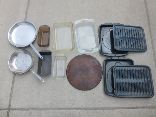 Assortment of Stove and Ovenware
