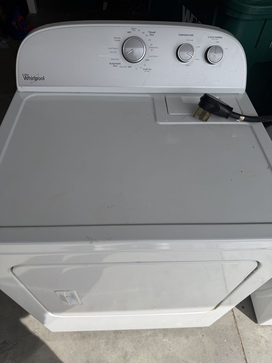 Electric Washer & Dryer Whirlpool