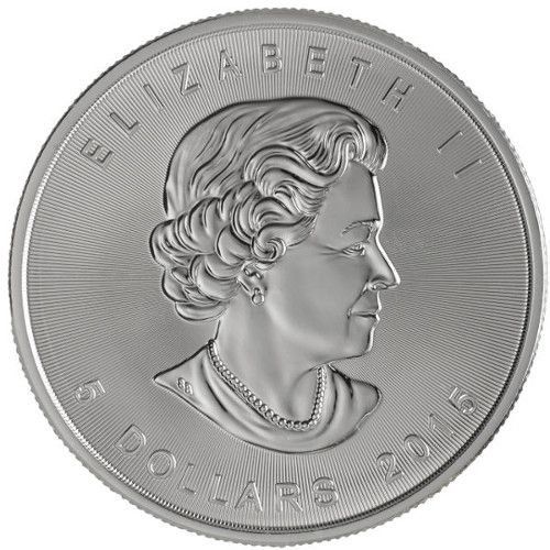 silver maple leaf rolls of 25!