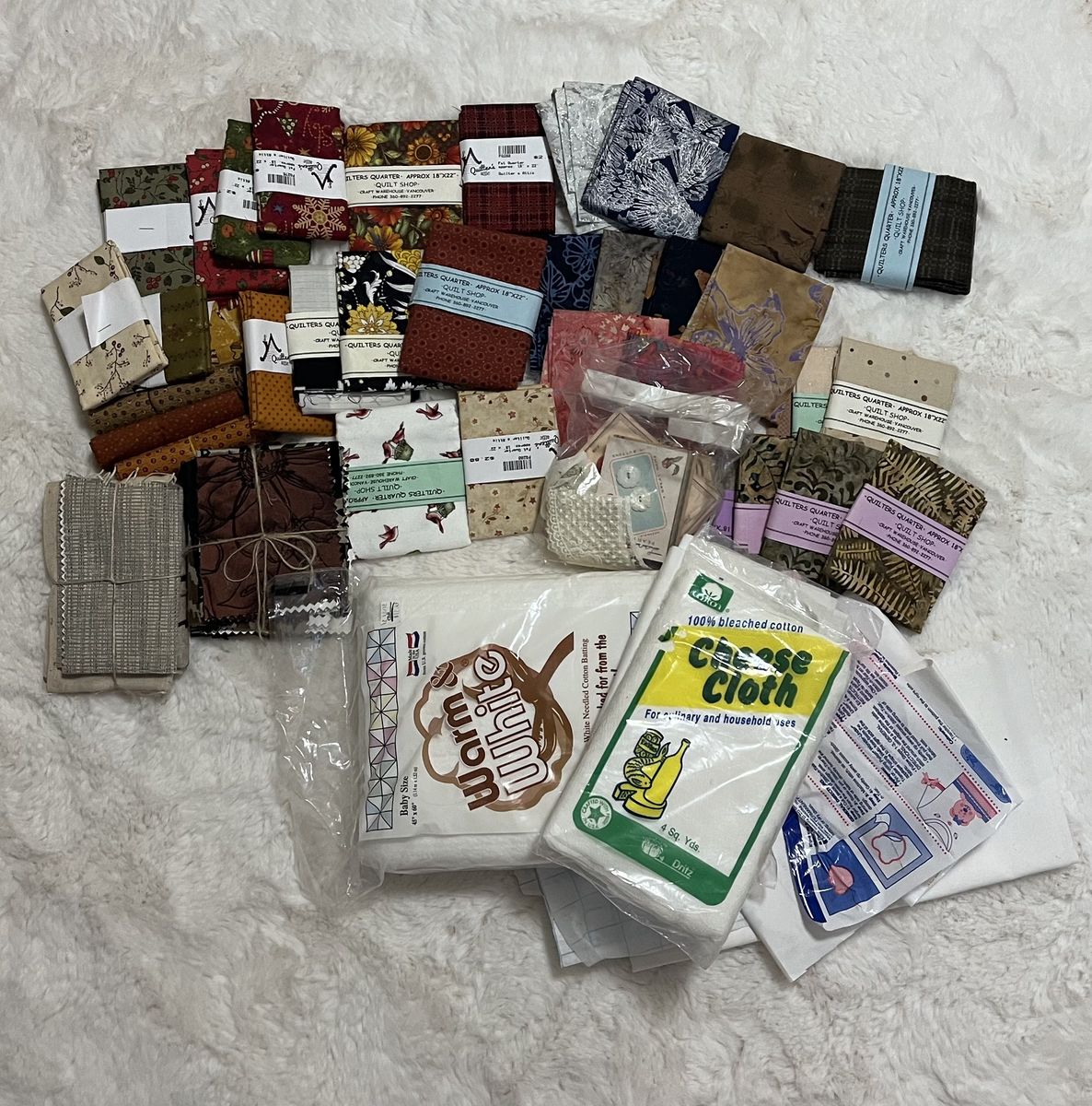 Lots and lots of arts and crafts supplies 