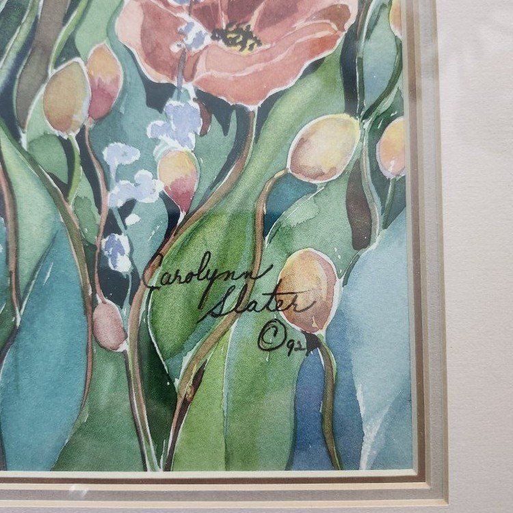 "Reaching" Watercolor