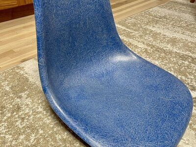 Vintage Eames Herman Miller Fiberglass Chair Seat