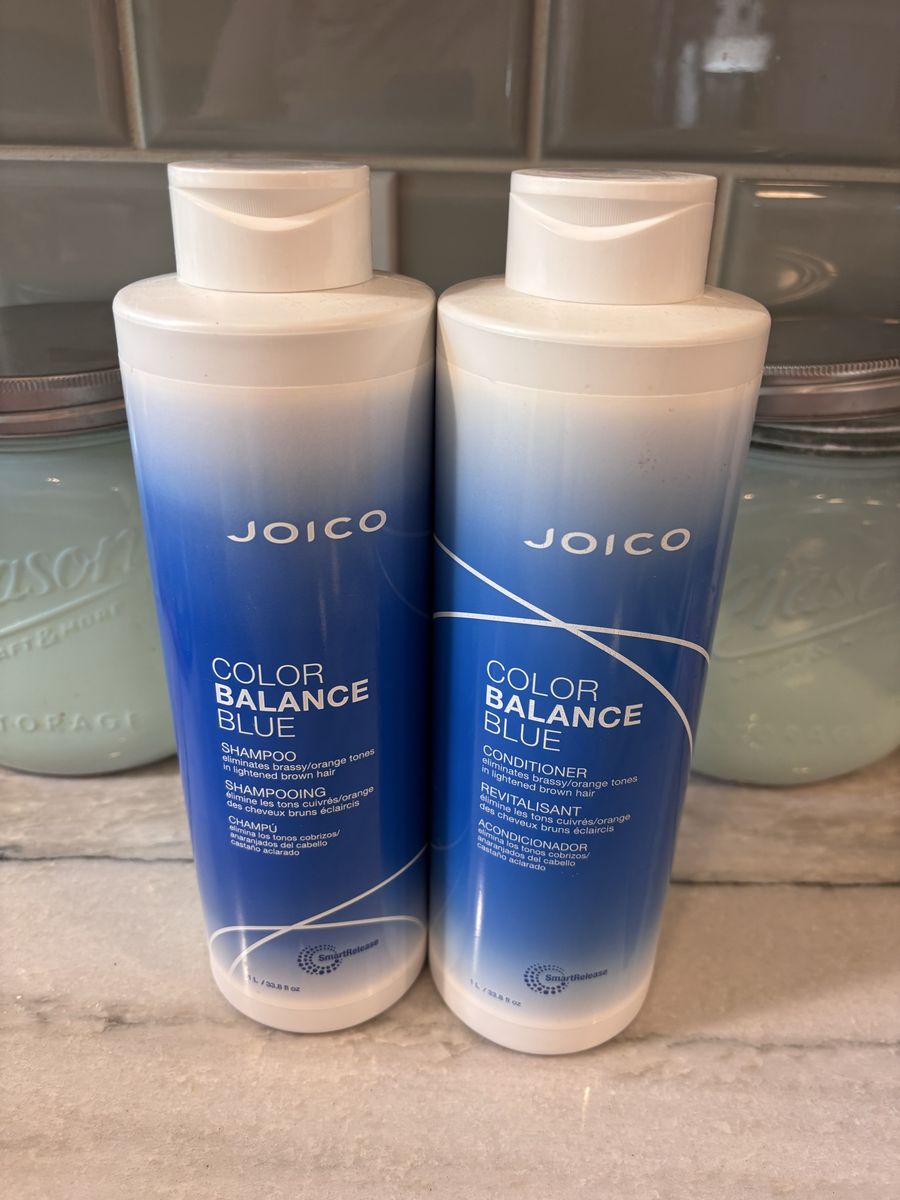 Joico Color Balance Blue Shampoo And Conditioner For Blondes