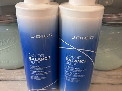 Joico Color Balance Blue Shampoo And Conditioner For Blondes