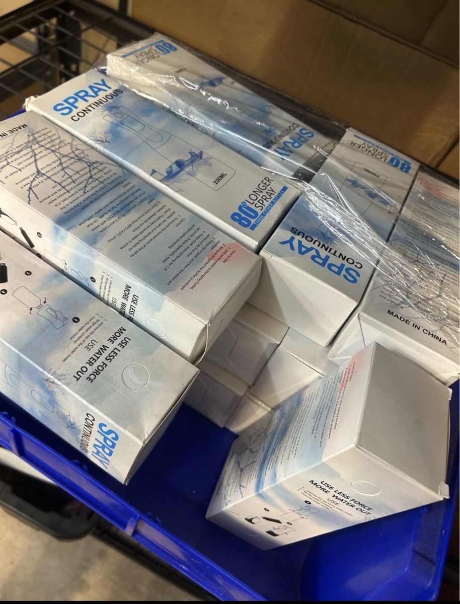 Continuous Spray Bottles 200ml - Lot of Multiple Boxes