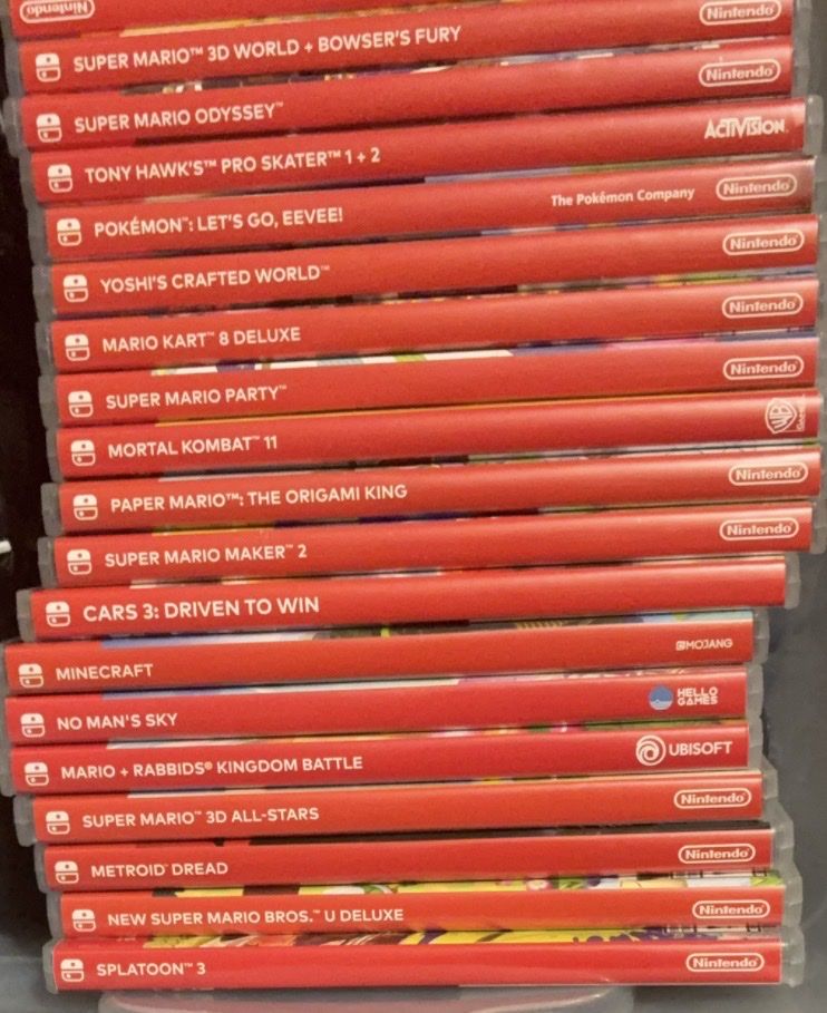Nintendo Switch Games Prices In Description