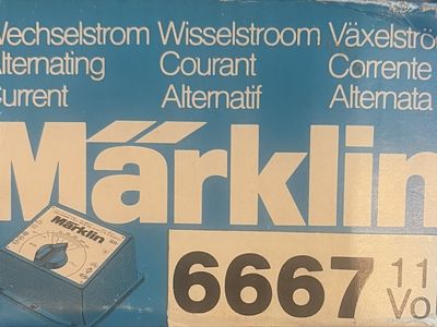 Marklin train items